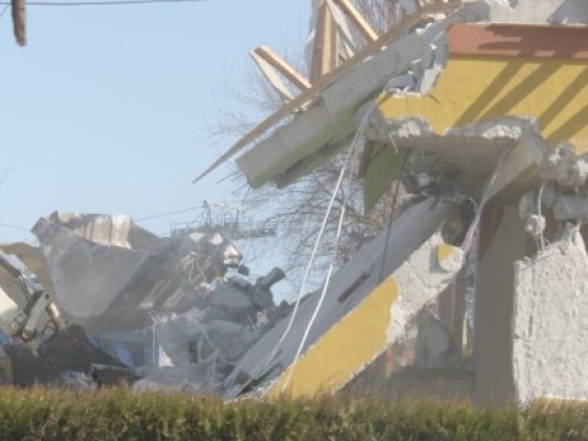 Au început demolările în Mamaia, pentru ridicarea unui nou hotel